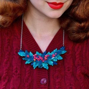 Erstwilder Holly Jolly Necklace